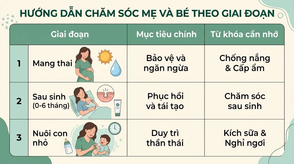 Tầm quan trọng của giấc ngủ đối với làn da mẹ bầu