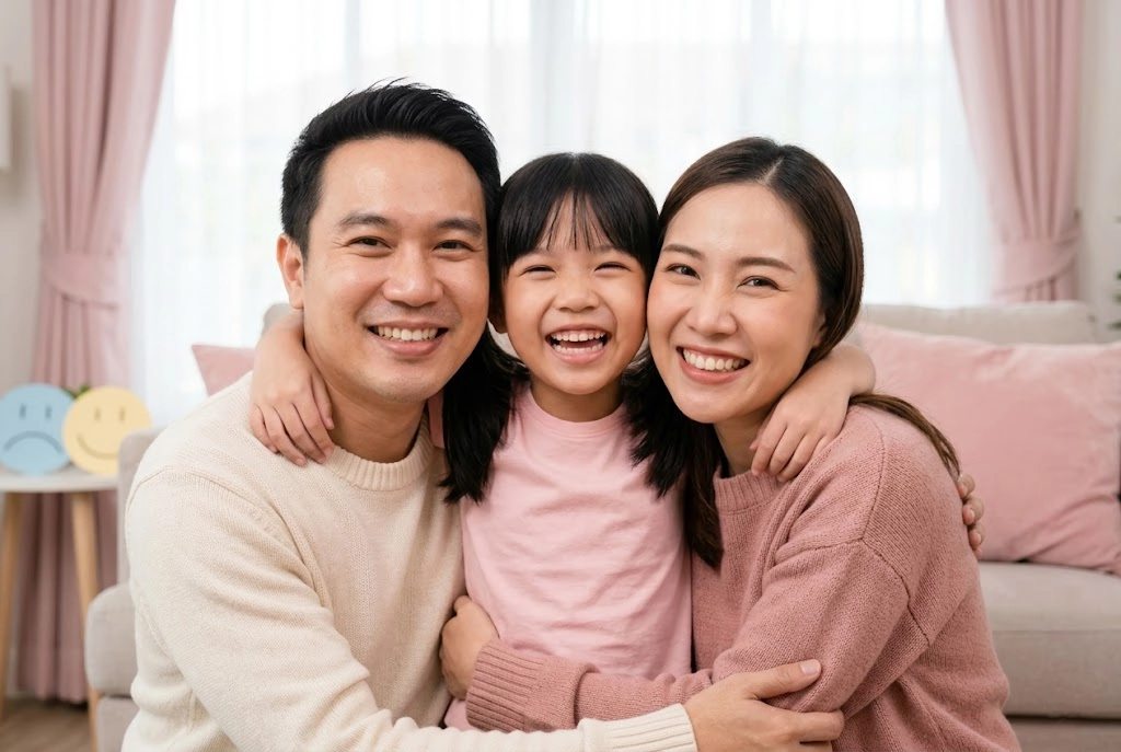 Vai trò của cha mẹ trong việc chăm sóc mẹ bé và nuôi dưỡng EQ
