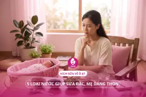 Kích sữa về ồ ạt: 5 loại nước giúp sữa đặc, mẹ dáng thon.